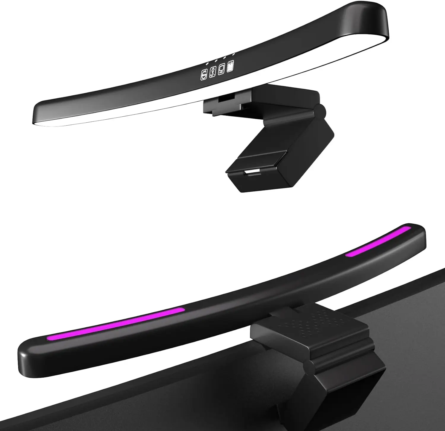 Gaming Monitor Curved - Monitör Işık Çubuğu Kavisli, RGB Arka