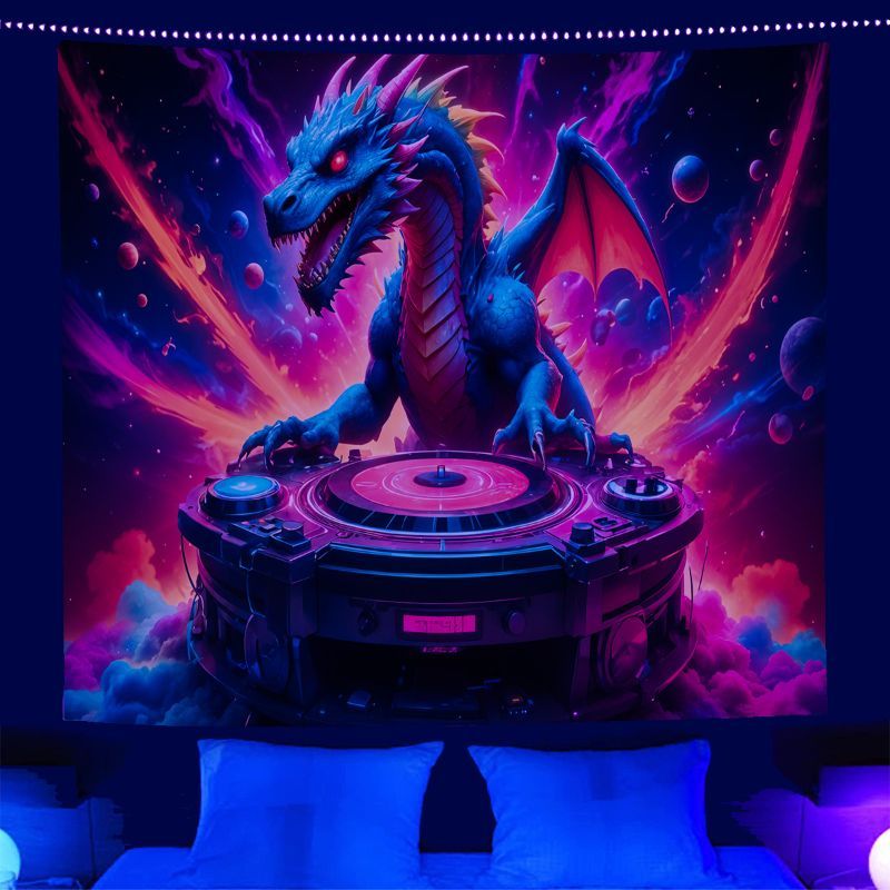 Esports Gaming Bar - VIKAMA Psychedelic DJ Robot Goblen Neon