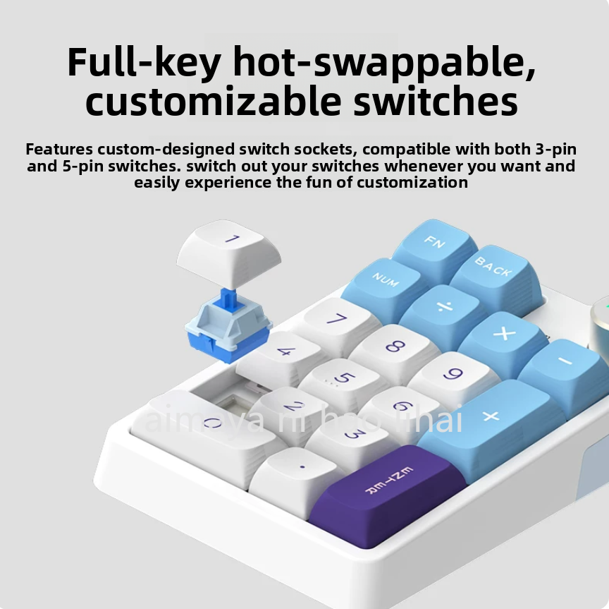 Esports Gaming Keyboard - Kzzi K20 Mini Tuş Takımı Üç