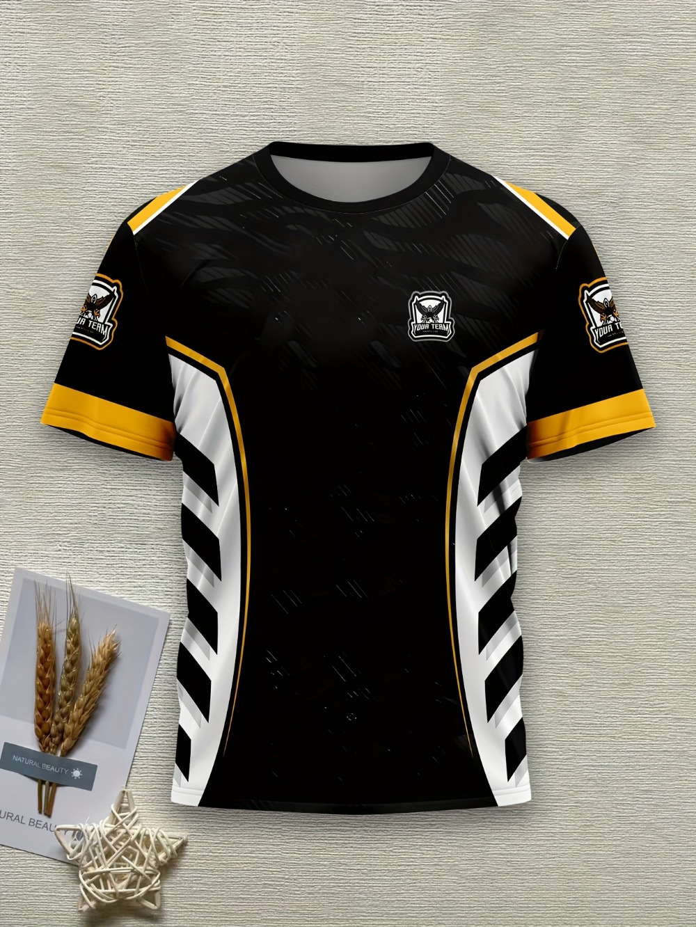 Esports Gaming Logo - Erkek Oyun Espor Takımı Forması Tişörtü,