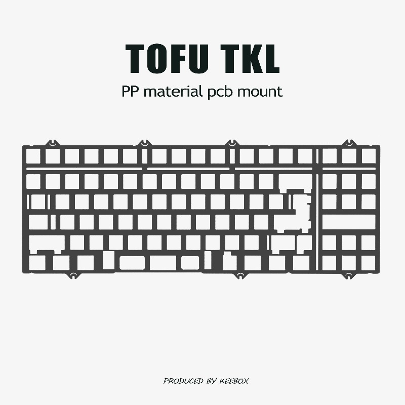 Esports Gaming Keyboard - TOFU TKL Klavye Konumlandırma Kartı Özel