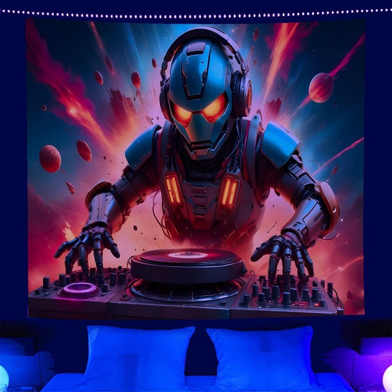 VIKAMA Psychedelic DJ Robot Go - Esports Gaming Bar incelemesi ve fiyatı