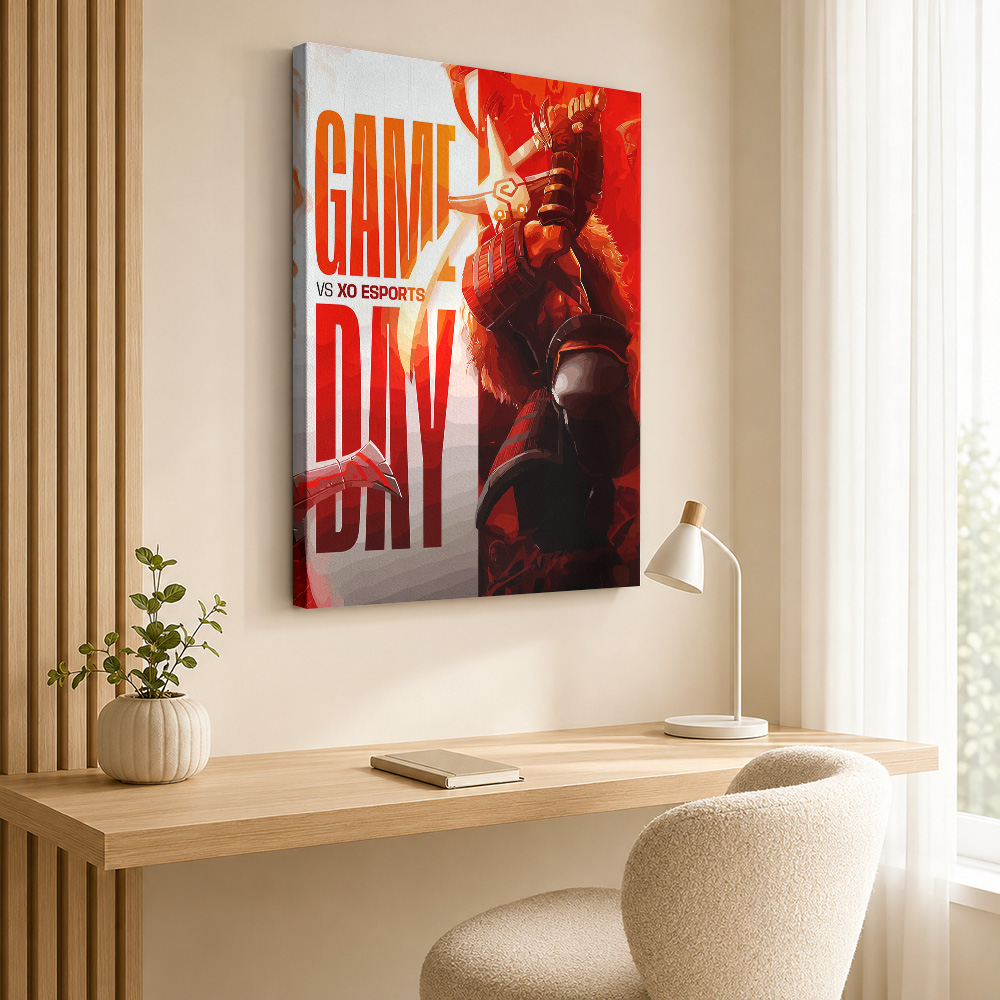 Game Day VS XO Esports Çerçeve - Esports Gaming Poster incelemesi ve fiyatı