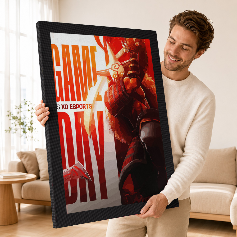 Game Day VS XO Esports Çerçeve - Esports Gaming Poster incelemesi ve fiyatı