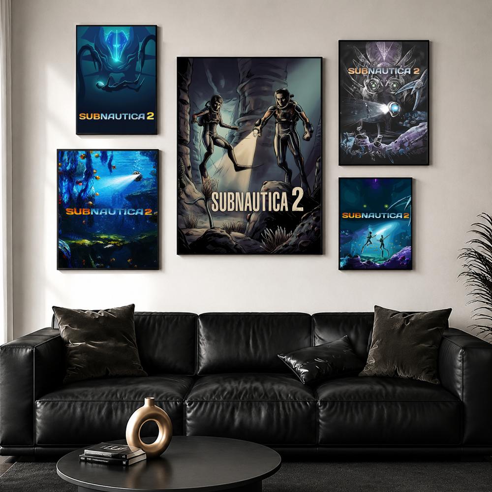 S-SubnauticaS 2 Poster HD Duva - Esports Gaming Poster incelemesi ve fiyatı