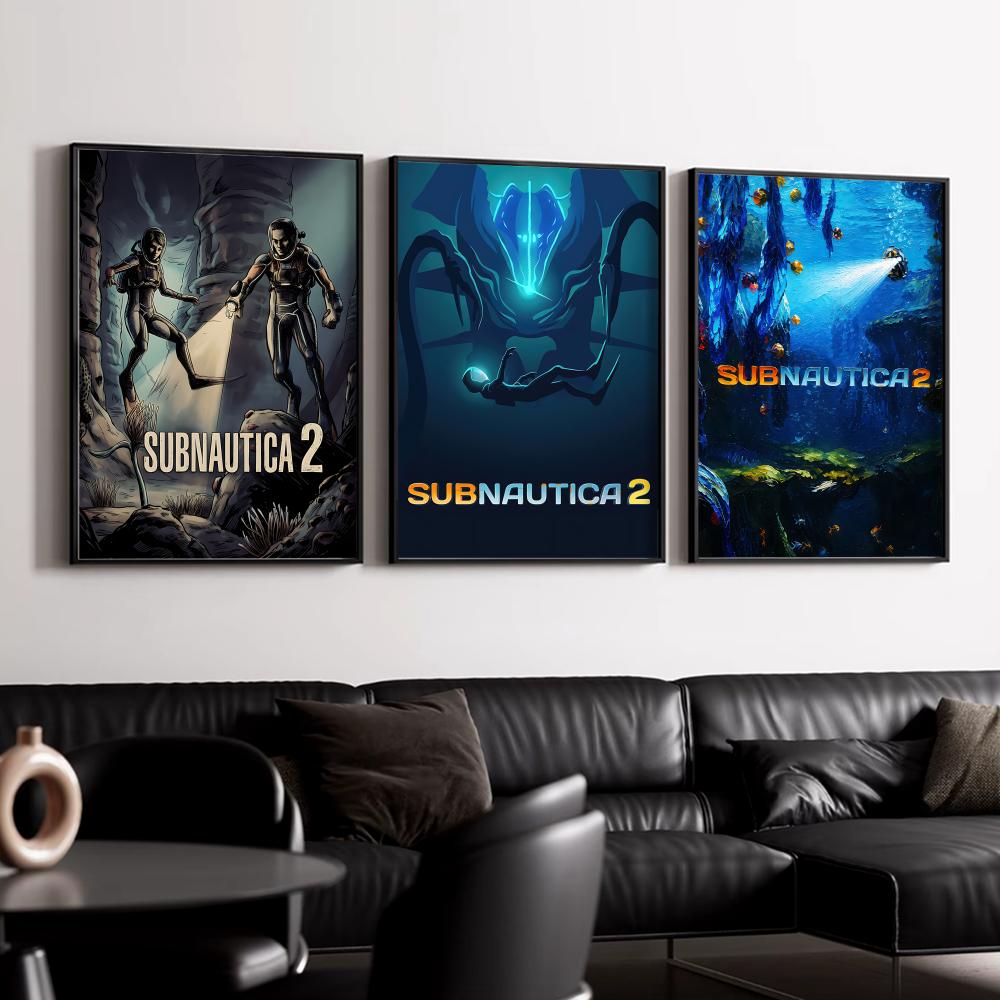 S-SubnauticaS 2 Poster HD Duva - Esports Gaming Poster incelemesi ve fiyatı