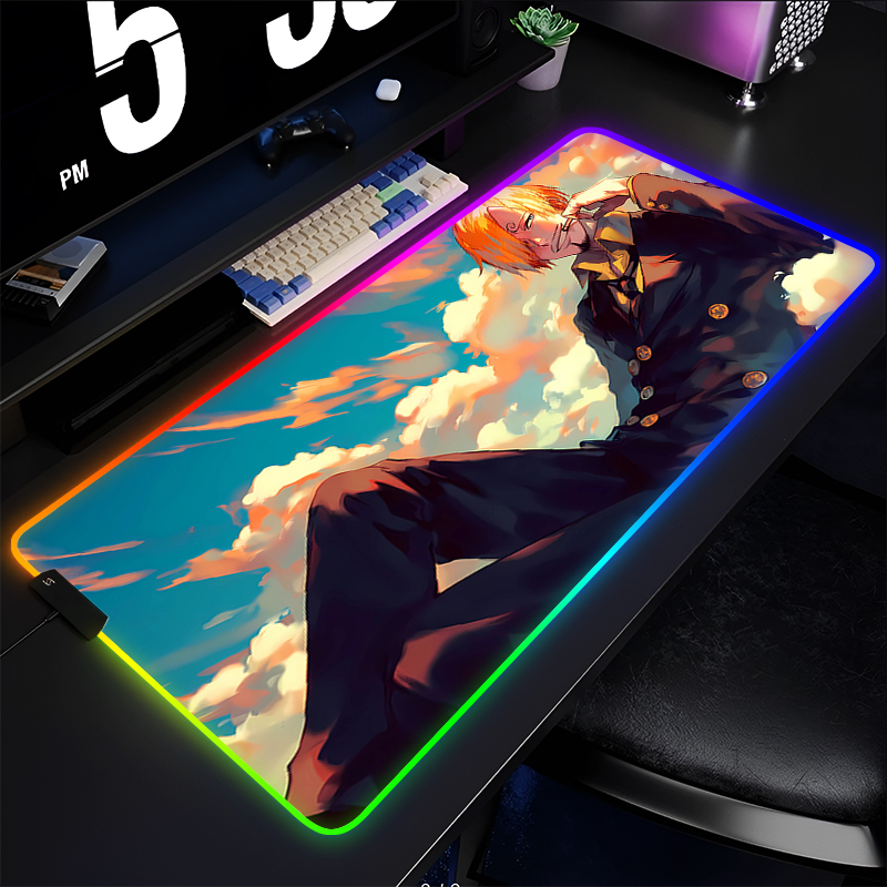 RGB Anime Mouse pad tek parça  - Esports Gaming Keyboard incelemesi ve fiyatı