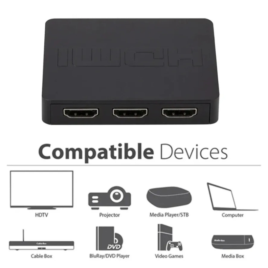 3 Portlu HDMI Uyumlu Anahtarla - Esports Gaming Hub incelemesi ve fiyatı
